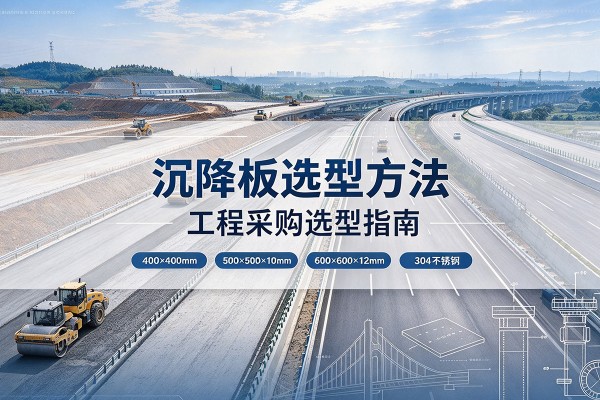 汉阴沉降板选择方法
