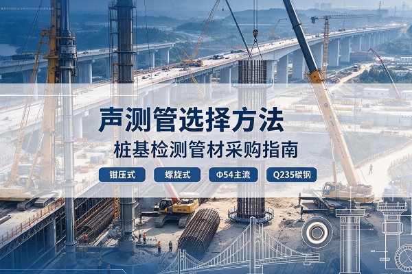 汉阴声测管选型标准