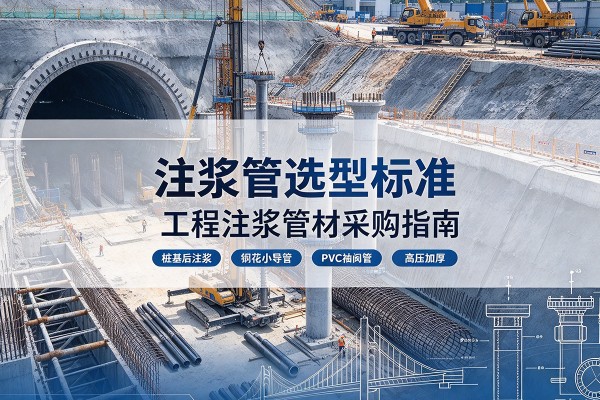 汉阴注浆管选型标准