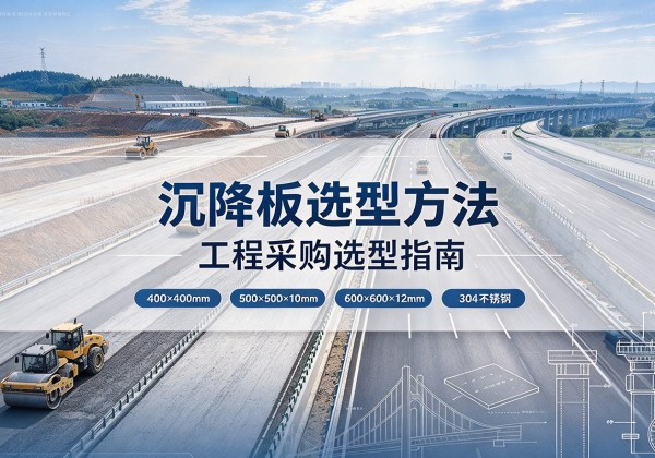 汉阴沉降板选择方法